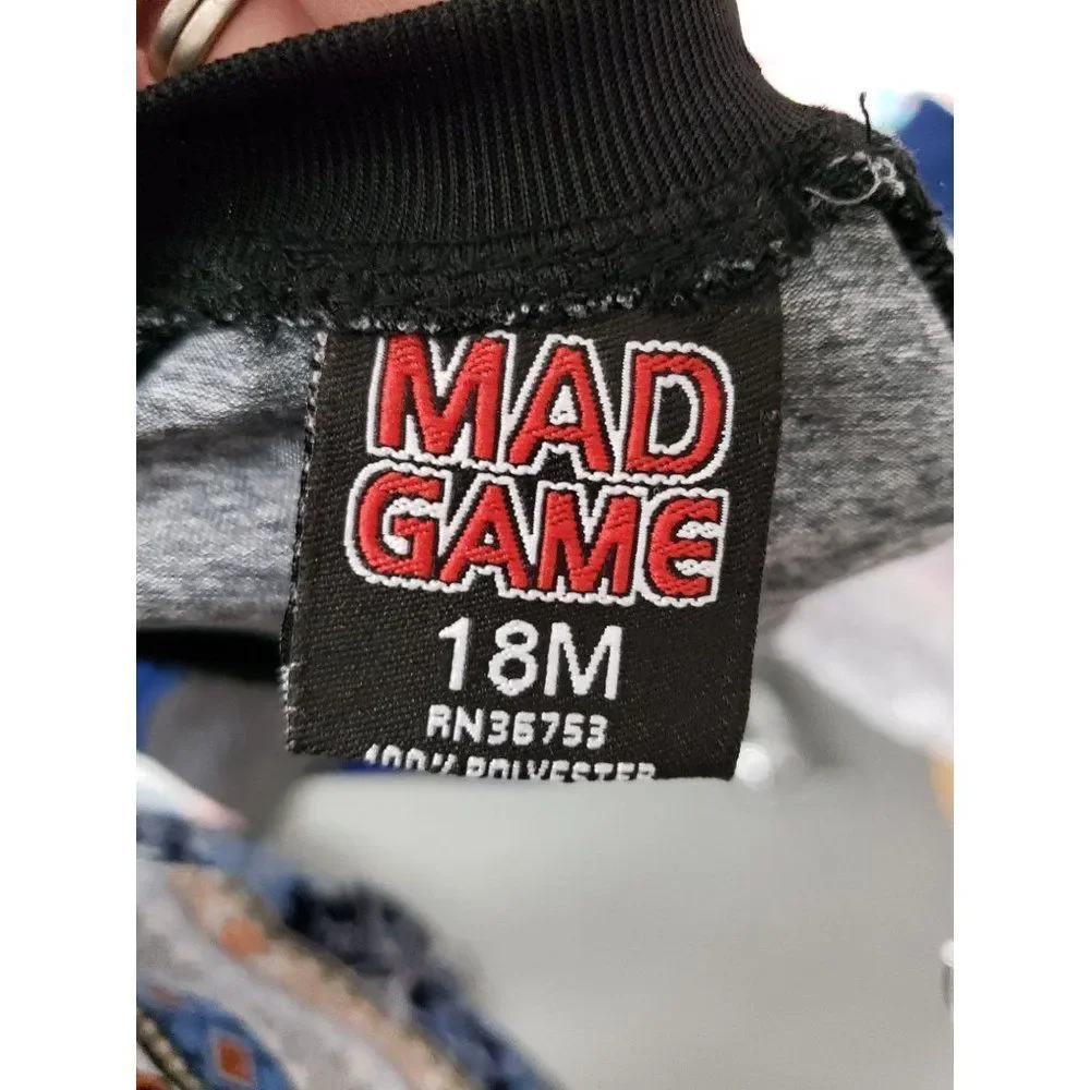 MAD GAME Legend 23 gray blue black 2 piece‎ boy outfit